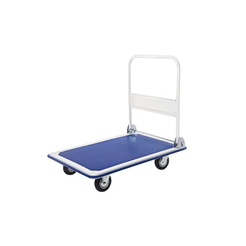 Chariot de manutention rabattable 150/300kgs 150 kg 1 pièce(s) acier chariot de manutention 730 x 470 mm 150 kg caoutchouc repliable 730 mm 470 mm - i