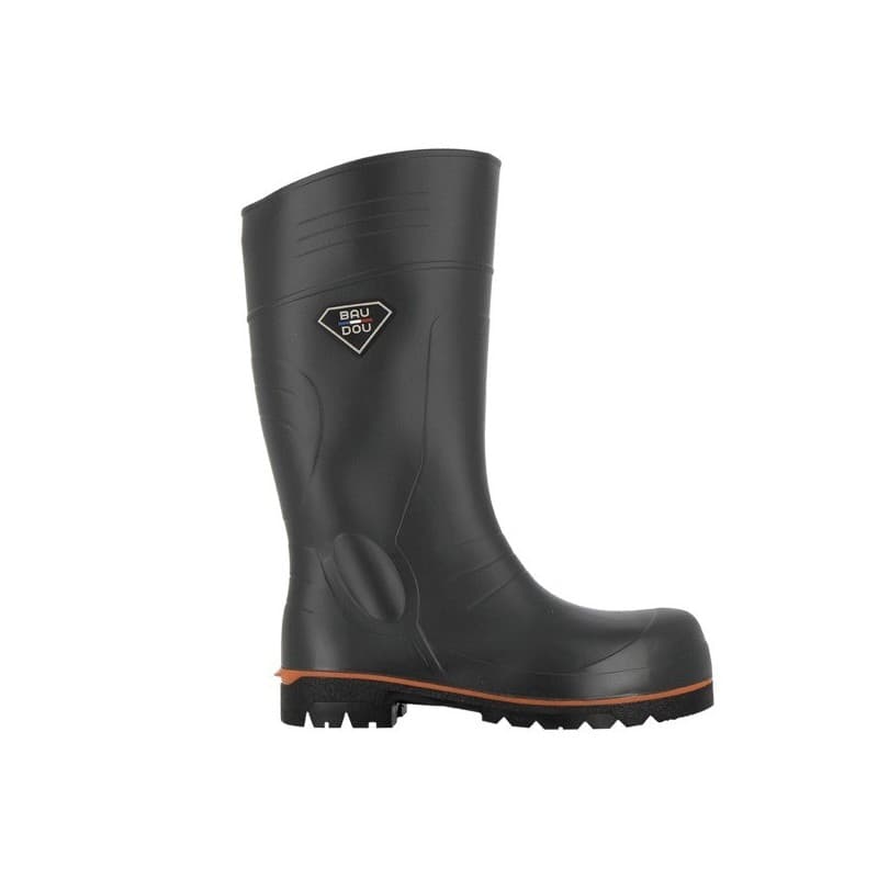 Bottes sécurité pvc zeus 36 haut pvc acier fibre de verre 1 paire(s) fo - résistance de la semelle aux hydrocarbures, sr - résistance au glissement su