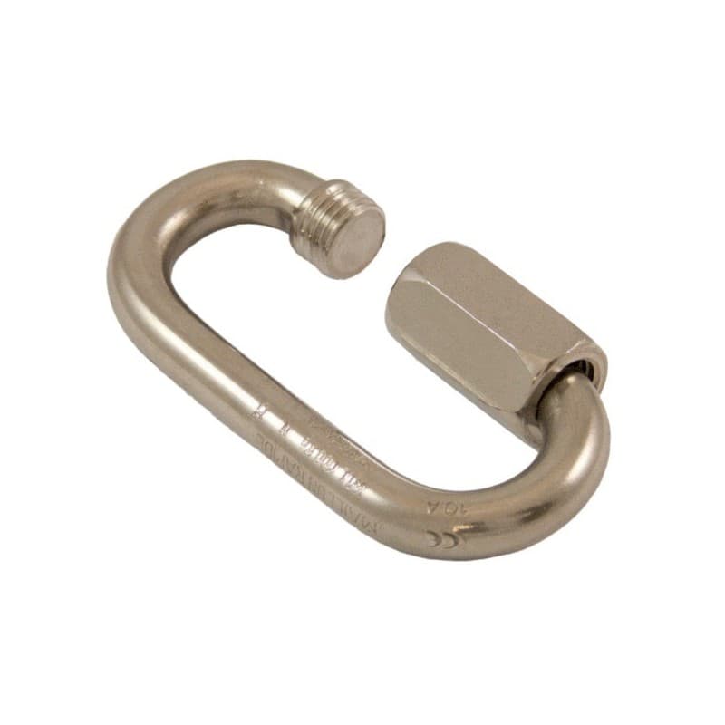 Maillon rapide en inox aisi 316 1 pièce(s) maillon rapide inox ø8 mm - cmu 1100 kg - pramac