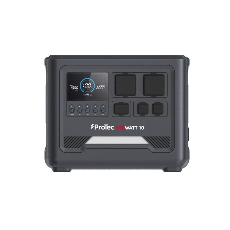 Station énergie protec exawatt10 1800 1 pièce(s) 1800 w station énergie protec exawatt10 1800 1024 wh 3000 cycles - protec