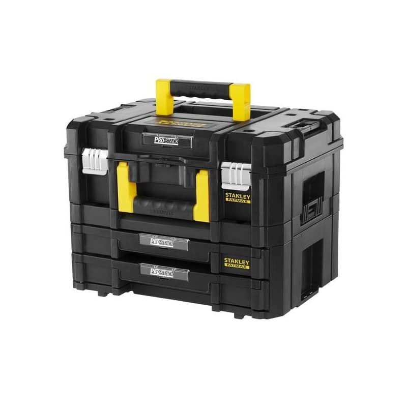 Combo mallette et mallette 2 tiroirs tstak fatmax® combo mallette et mallette 2 tiroirs tstak fatmax® 1 pièce(s) - stanley division construction
