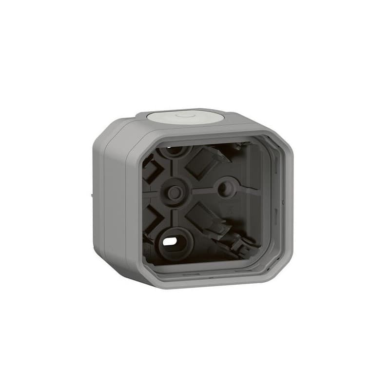 Boîtier étanche en saillie à composer plexo (nouvelle version) boîtier composable en saillie plexo 1 poste gris 1 pièce(s) - legrand snc