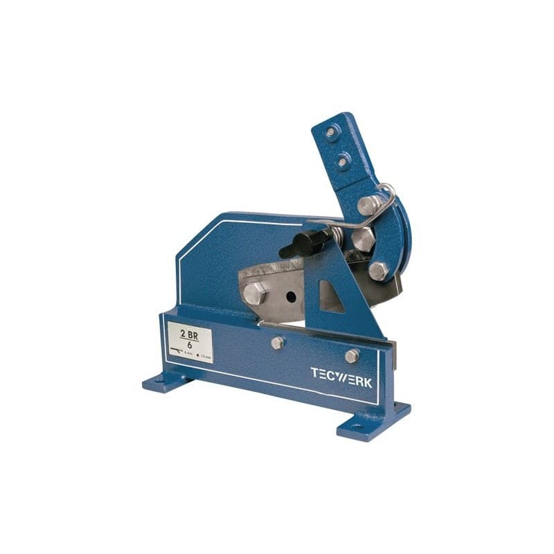 Cisaille à tôle et à fer rond 2br/6 longueur de couteau 180 mm 1 pièce(s) cisaille à tôle et à fer rond 2br/6 longueur de couteau 180 mm - tecwerk