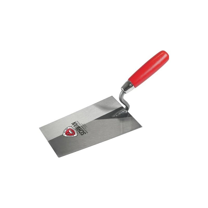 Lot lot truelle de maçon tyrolienne schwan 1 carton(s) de 10 pièce(s) truelle de maçon tyrolienne longueur 325 mm largeur 130 mm - schwan