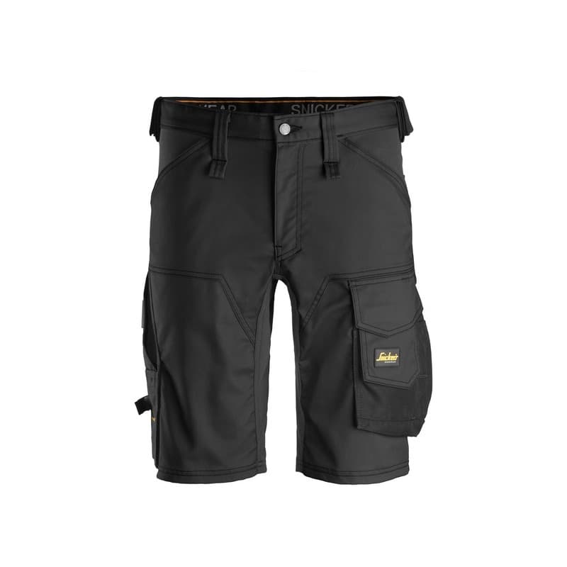 Short de travail allround 200 - 300 g entre 4 et 6 noir 48 bermuda 1 pièce(s) coton / polyester, élasthanne short allround stretch noir t48 - snickers