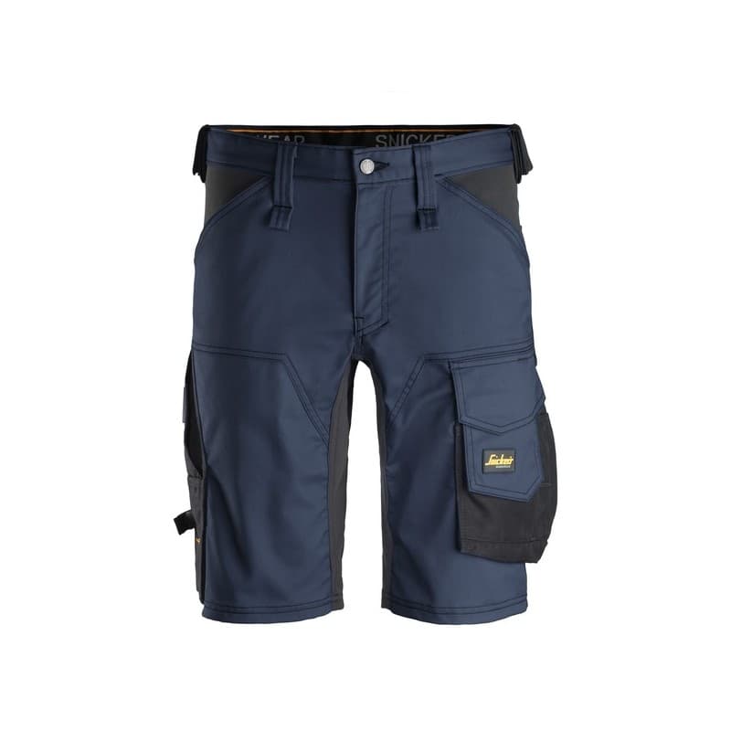 Short de travail allround 200 - 300 g entre 4 et 6 bleu 52 bermuda 1 pièce(s) coton / polyester, élasthanne short allround stretch marine t52 - snicke