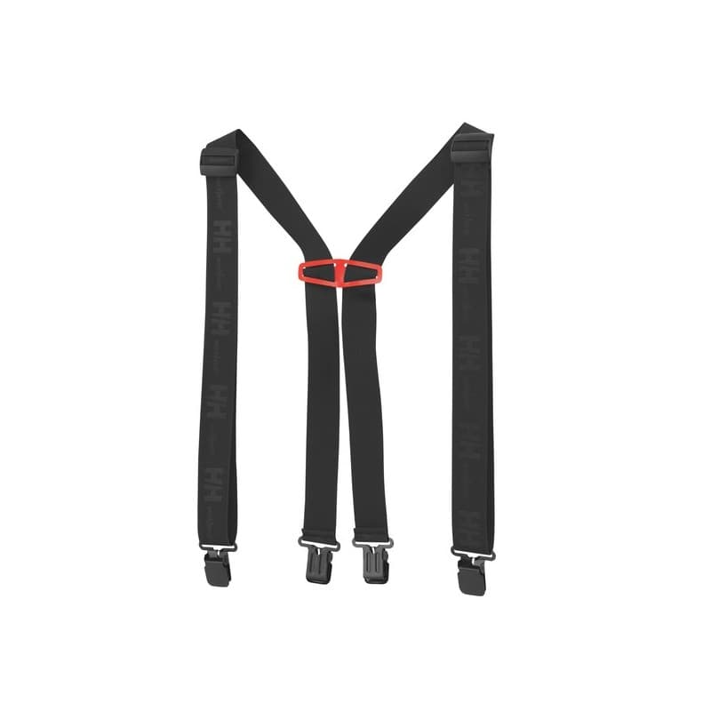 Bretelles logo ajustables noir 1 pièce(s) bretelles logo ajustables noir - helly hansen