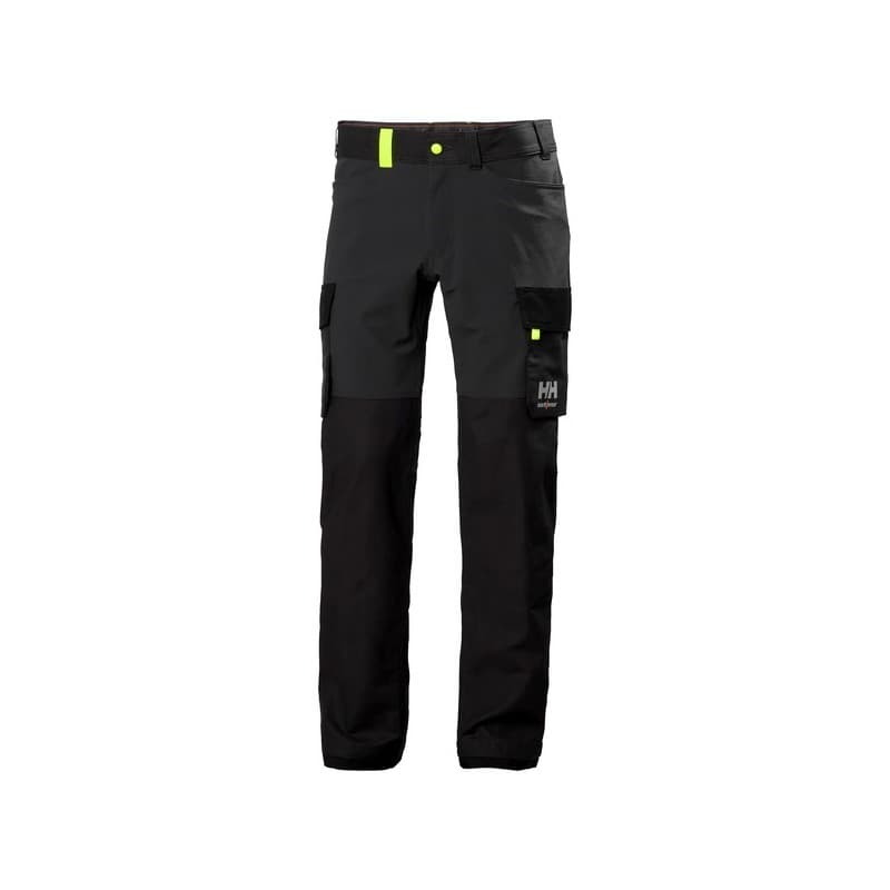 Pantalon oxford 4x cargo 200 - 300 g entre 4 et 6 pantalon 60 1 pièce(s) jaune, noir polyamide, coton / polyester / élasthanne pantalon oxford 4x carg