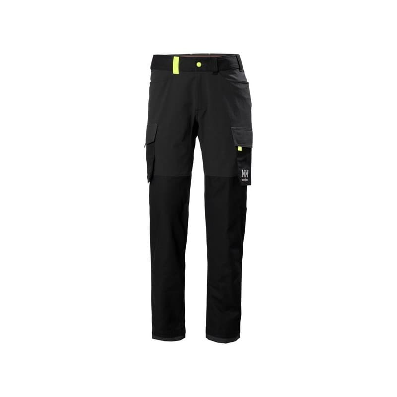 Pantalon oxford 4x cargo 200 - 300 g entre 4 et 6 pantalon 40 1 pièce(s) jaune, noir polyamide, coton / polyester / élasthanne pantalon oxford 4x carg