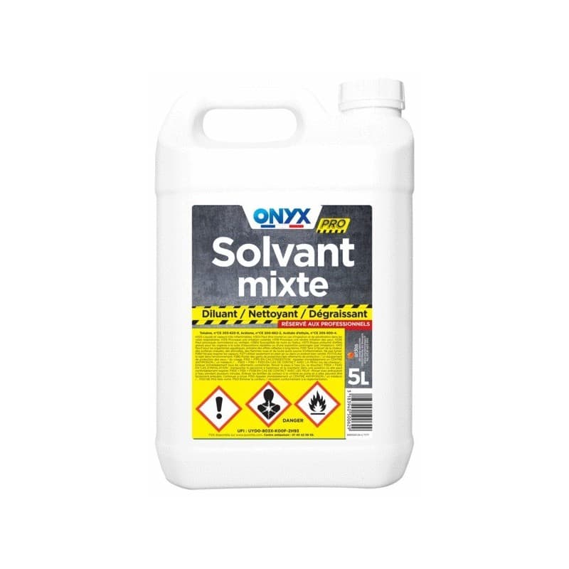 Solvant mixte pro 1 bidon(s) de 5 litre(s) 5 litre(s) solvant mixte pro solvant - onyx