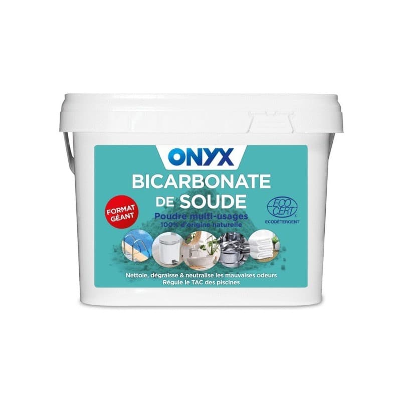 Bicarbonate de soude 1 pot(s) de 4 kilogramme(s) bicarbonate de soude 4 kg bicarbonate de soude 4 kg - onyx
