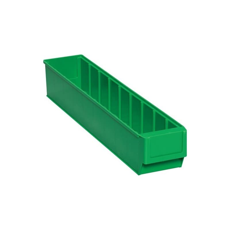 Lot boîte pour étagère promat 1 carton(s) de 30 pièce(s) boîte étagère l500xl91xh81mm vert polypropylène - promat