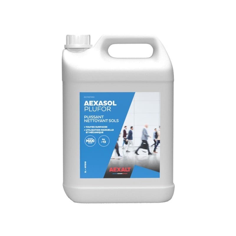 Nettoyant sols aexasol plufor 1 bidon(s) de 5 litre(s) 5 litre(s) dégraissant bidon nettoyant sols aexasol plufor - pluho aexalt