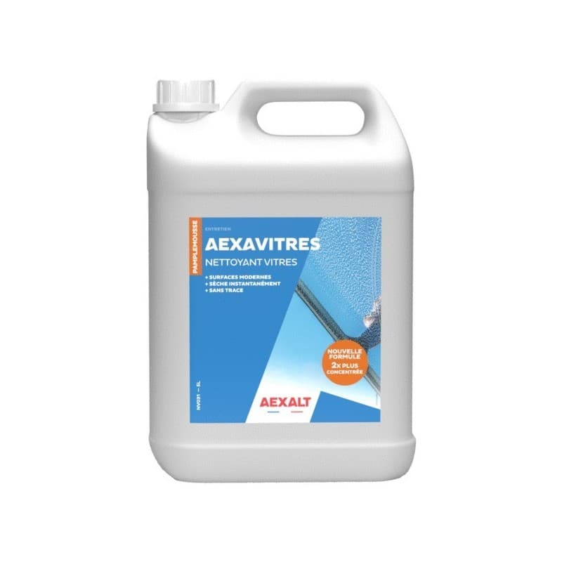 Nettoyant vitres aexavitres 1 bidon(s) de 5 litre(s) 5 litre(s) nettoyant vitres bidon nettoyant vitres aexavitres pamplemousse - pluho aexalt