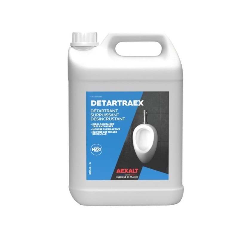Détartrant désinfectant surpuissant détartraex 1 bidon(s) de 5 litre(s) 5 litre(s) wc détartrant désinfectant surpuissant détartraex désinfectant, dét