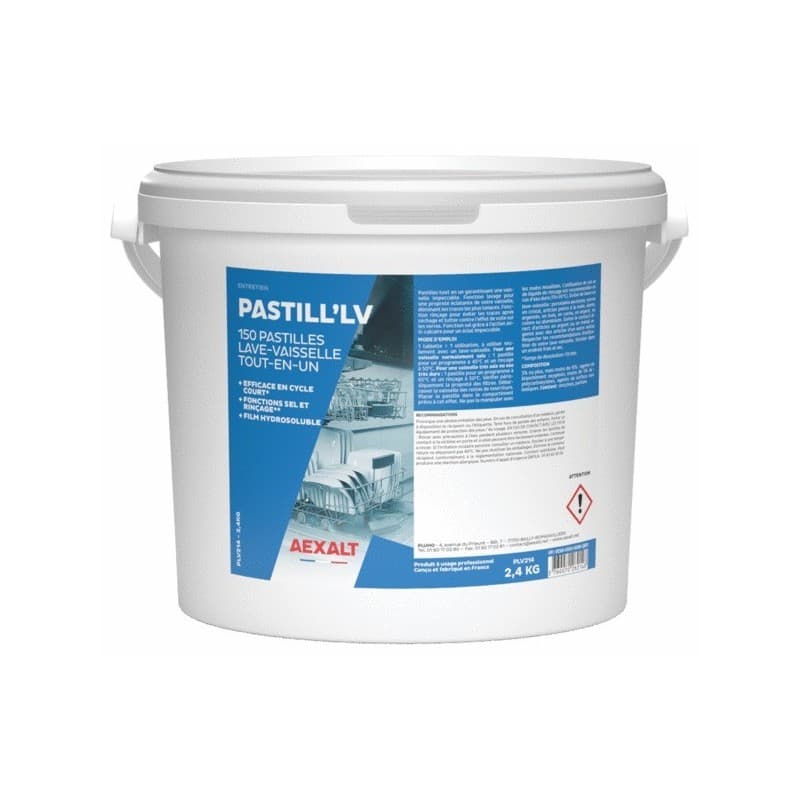 Pastilles lave-vaisselle pastill'lv 1 boîte(s) de 150 pièce(s) cuisine tablettes lave-vaisselle pastilles lave-vaisselle pastill'lv - pluho aexalt