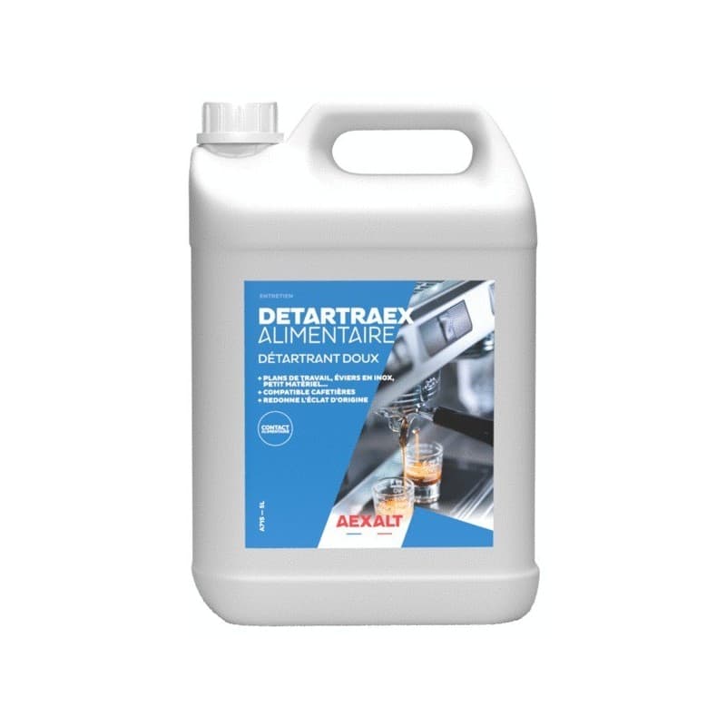 Détartrant doux alimentaire détartrex 1 bidon(s) de 5 litre(s) cuisine 5 litre(s) détartrant détartrant doux alimentaire détartrex - pluho aexalt