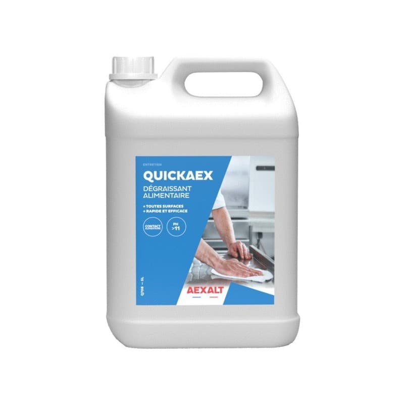 Dégraissant alimentaire quickaex 1 bidon(s) de 5 litre(s) cuisine 5 litre(s) dégraissant dégraissant alimentaire quickaex - pluho aexalt