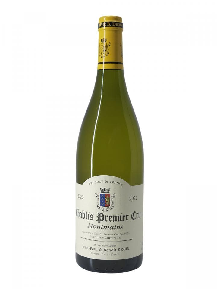 Chablis 1er Cru Montmains Jean-Paul & Benoît Droin 2020 Bouteille (75cl)