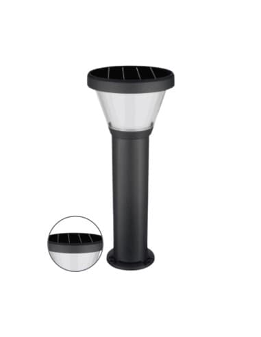 Borne Solaire LED 220lm Modèle Villa 80 cm