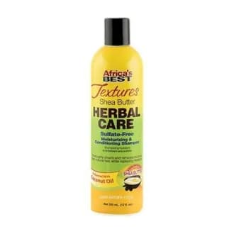 Shampoing sans Sulfates KARITE & Coco (355ml) Herbal care - Africa best Textures
