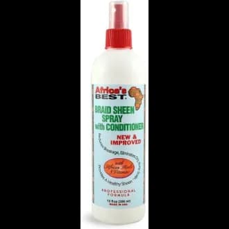 Spray brillantine avec après shampooing pour Tresses (Braid Sheen) - Africa's Best
