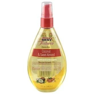 Huile Naturelle pour la Pousse Coco & Amande Douce - Africa's Best