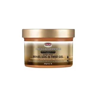 Gel coiffant pour tresses Ricin/Coco 227G (Braid, loc & twist gel)