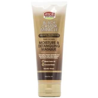 Masque Hydratant et DĂ©mĂȘlant Ricin/Coco 227g (Moisture & Detangling Masque)-African Pride