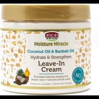 Leave-in Conditionneur à l'huile de Coco & Baobab (Moisture Miracle) 425g