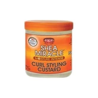 Gel définition boucles CUSTARD KARITE (Shea Butter Miracle) 340g- African Pride