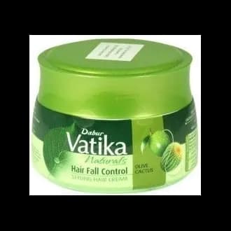 Masque Capillaire Anti-Chute à l'Extrait Vierge d'Huile d'Olive et à l'Extrait de Cactus - Vatika Naturals - Dabur Vatika