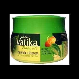 Masque Capillaire Nourrissant à l'Huile d'Amande Douce (Nourish & Protect Henna Almond Aloe Vera) - Dabur Vatika