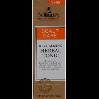 Lotion Tonique revitalisant ( Revitalising Herbal Scalpcare Tonic) - Dr Miracle's