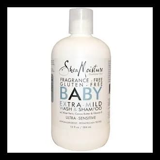 Gel lavant et shampoing extra-doux pour bébé : SheaMoisture