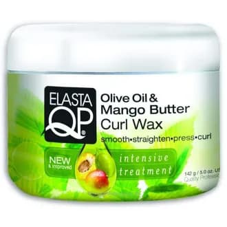 Cire définition boucles olive & beurre de mangue 142g (Curl wax) - Elasta Qp