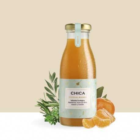 Jus de Mandarine Bio aux Feuilles d'Olivier, Romarin et Thym