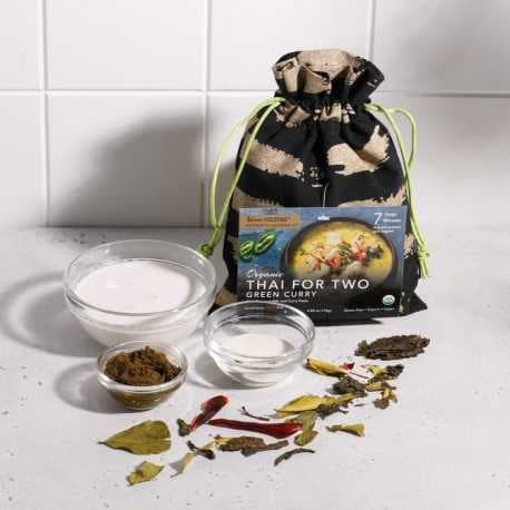 Kit Curry vert Thaï bio - Kit cuisine thaïlandaise