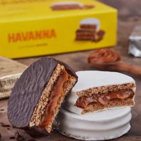 Alfajores Havanna Classic Mixte – 6 Biscuits Argentins au Dulce de Leche