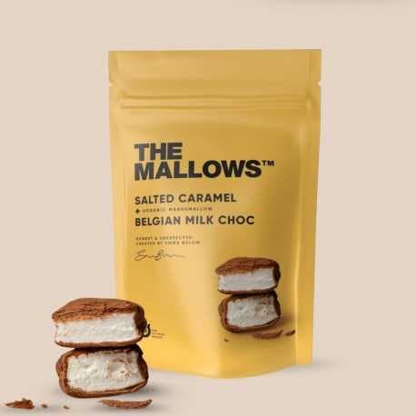 Guimauve Bio Caramel Salé & Chocolat au Lait Belge – Douceur irrésistible