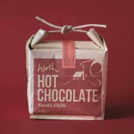 Préparation pour Chocolat Chaud au Piment Fumé – Cacao Épais & Onctueux