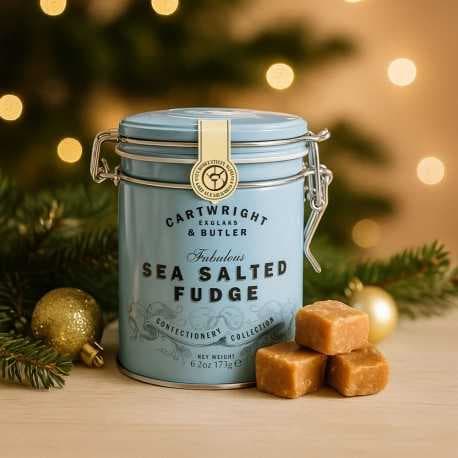 Fudge Caramel Beurre Salé – Boîte Métal 175 g (C&B, Angleterre)
