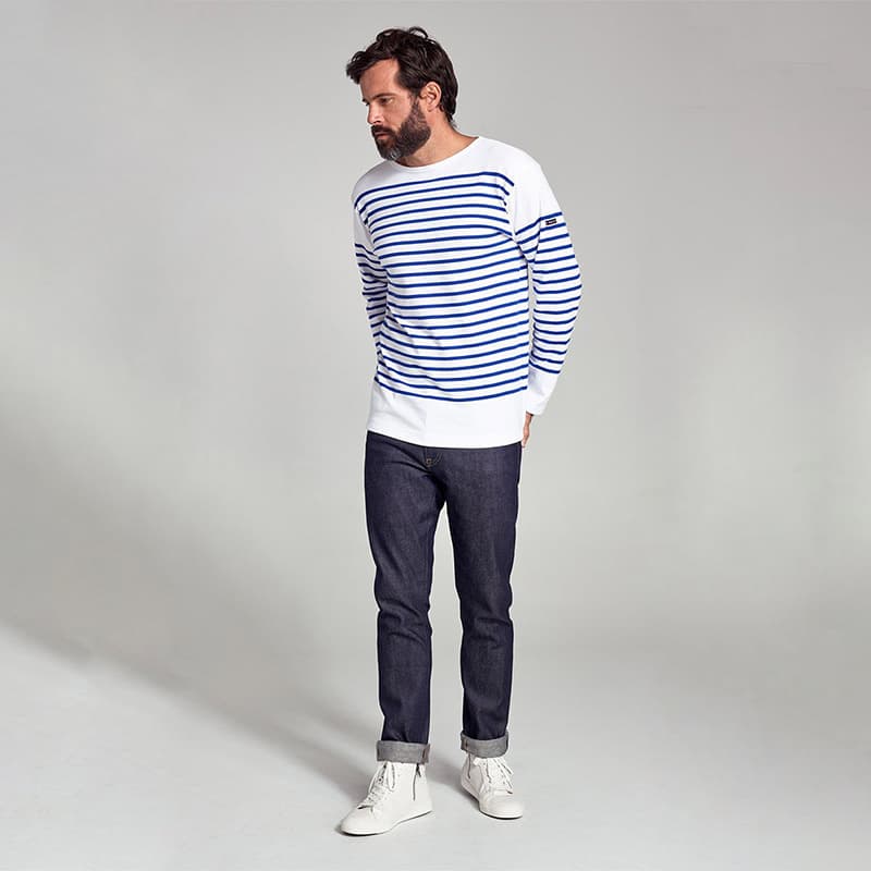 Marinière ARMOR-LUX Amiral 4XL Blanc/Etoile