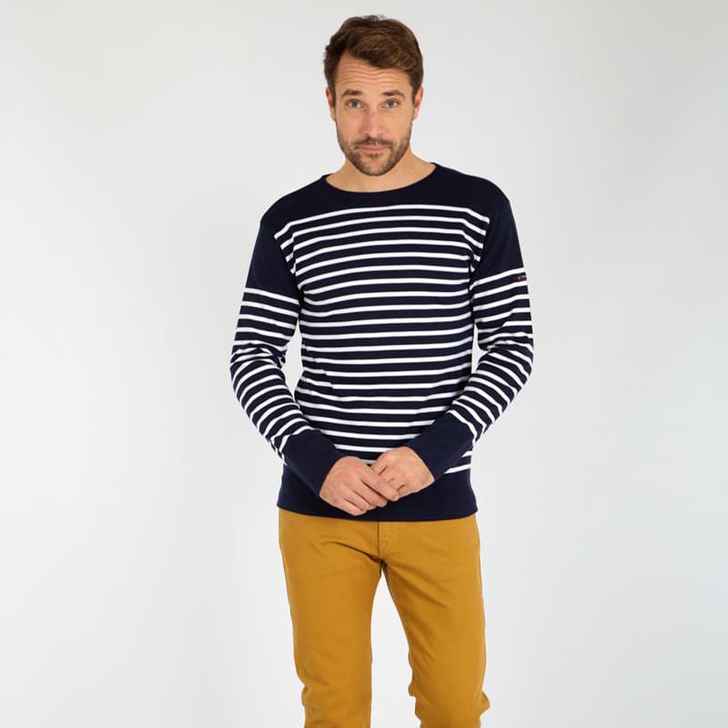 Marinière ARMOR-LUX Amiral 2XL Navire/Blanc