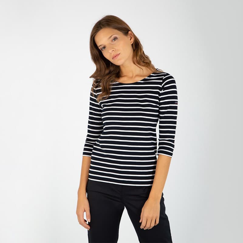 Marinière ARMOR-LUX Cap Coz 2 Rich Navy/Blanc