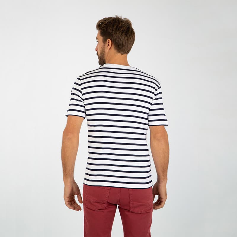 Marinière ARMOR-LUX Morgat 2XL Blanc/Navire