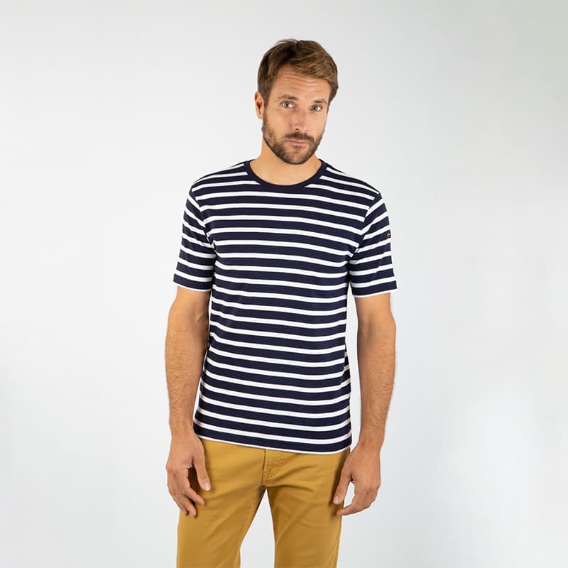 Marinière ARMOR-LUX Morgat L Navire/Blanc