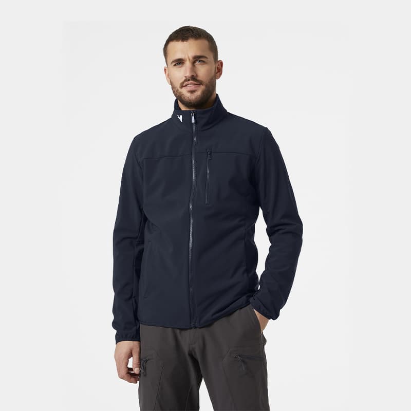 Veste imperméable HELLY HANSEN Crew Softshell Jacket 2.0 L Navy