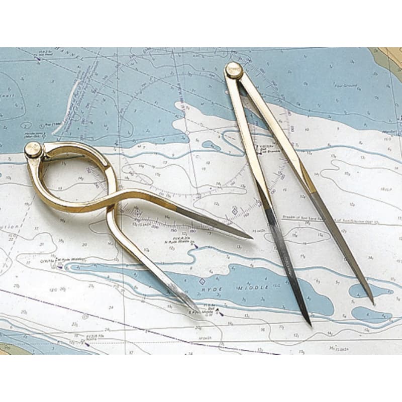 Compas laiton pointes sèches PLASTIMO Droit