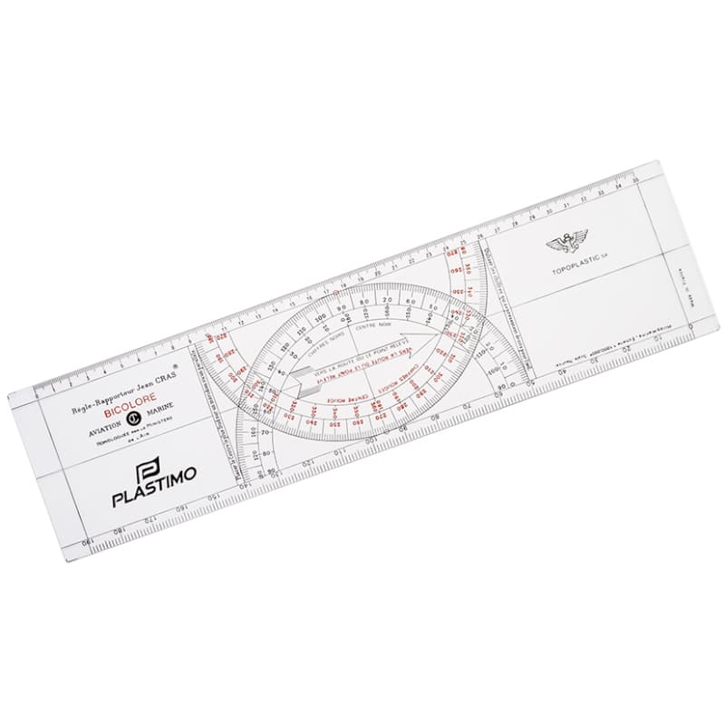Règle Cras PLASTIMO Bicolore
